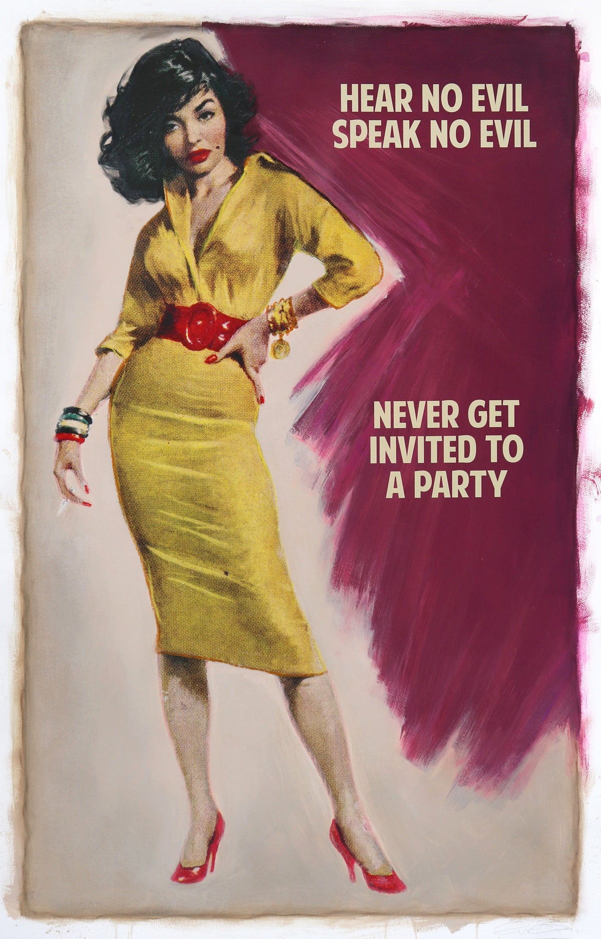 Hear No Evil, Speak No Evil - Never Get Invited To A Party