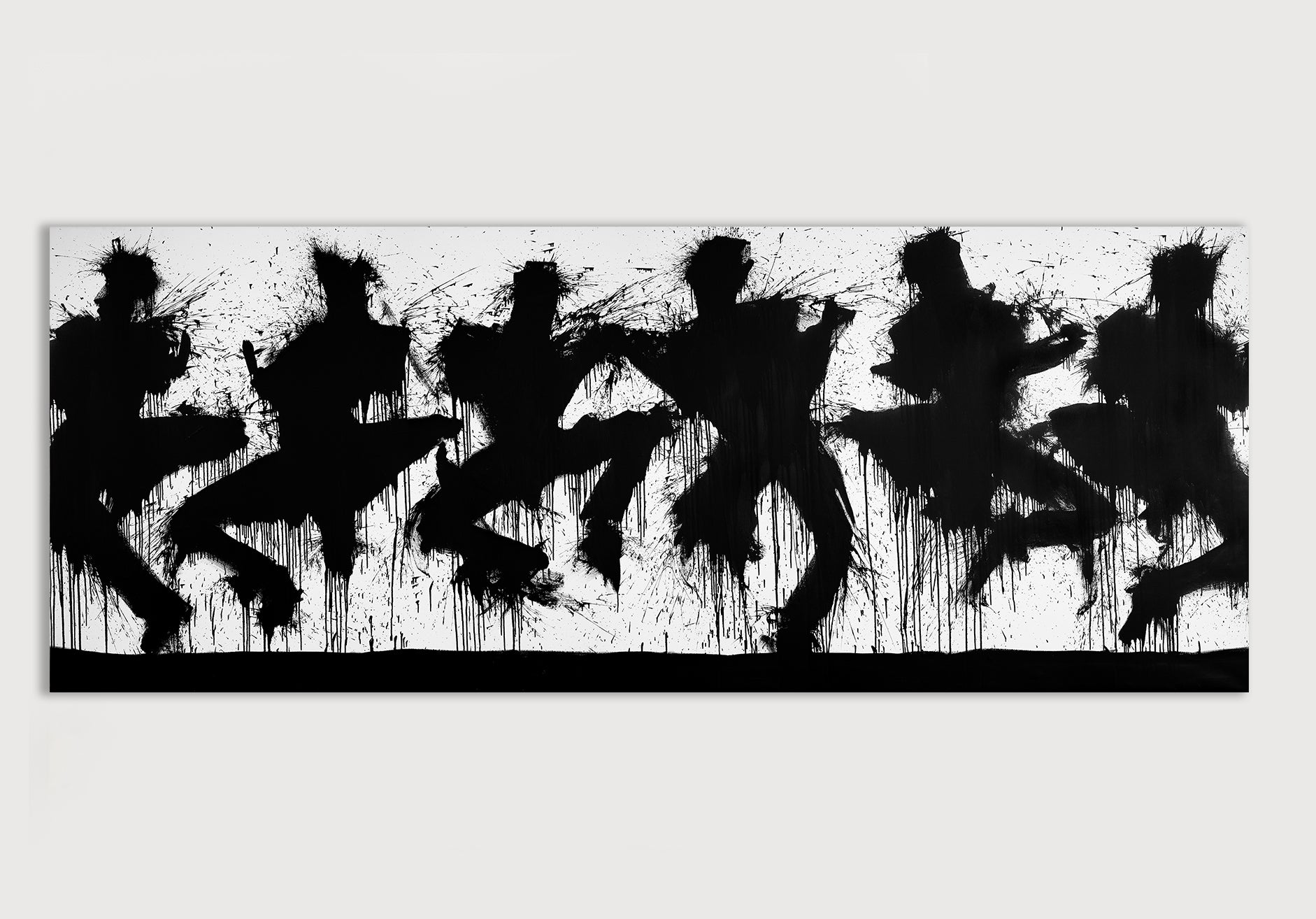 Six Jumping Shadowmen