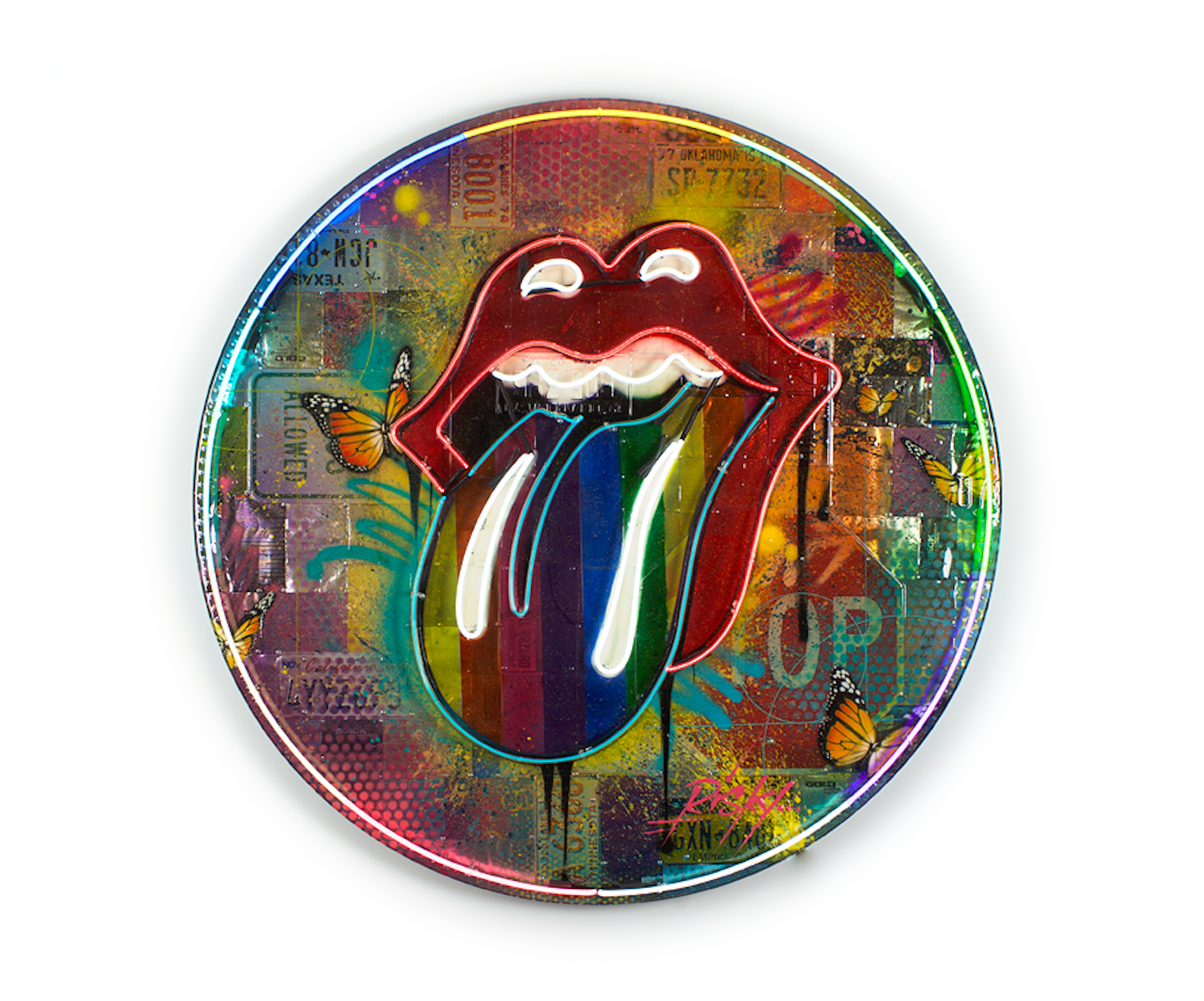 Rolling Risky Rainbow 72"