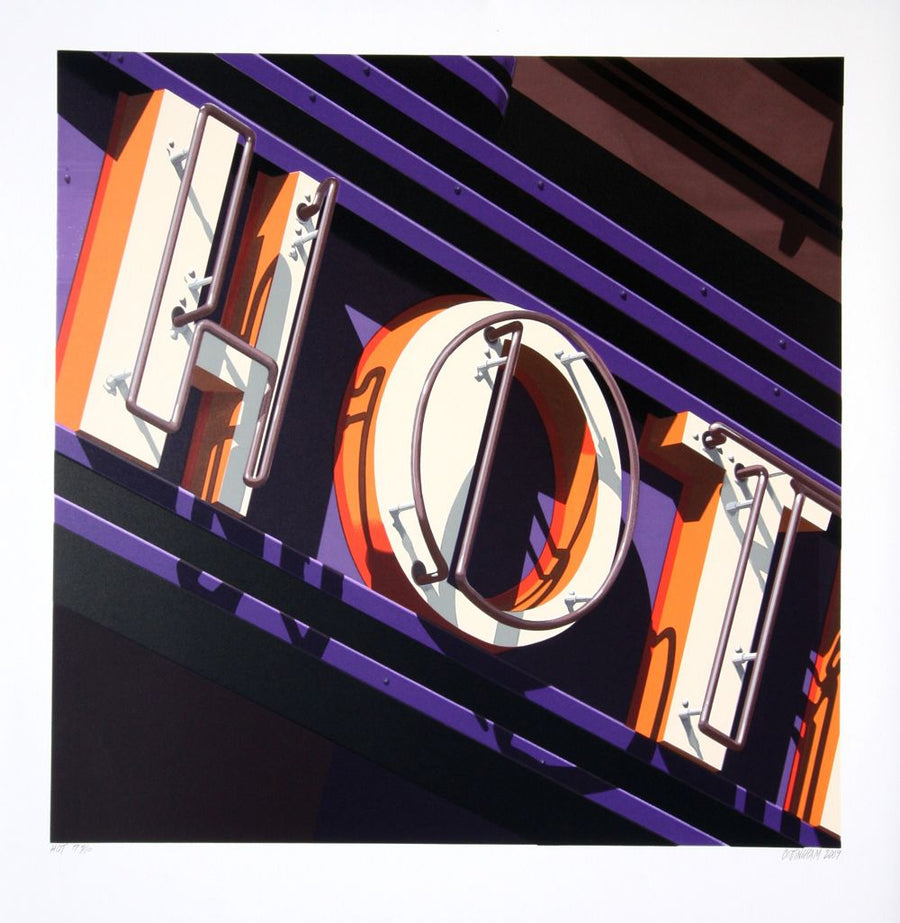 American Signs Portfolio (Hot), Robert Cottingham