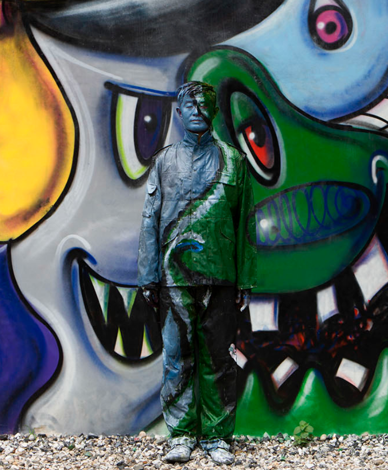 Hiding in New York No. 2, Kenny Scharf Mural, 2011