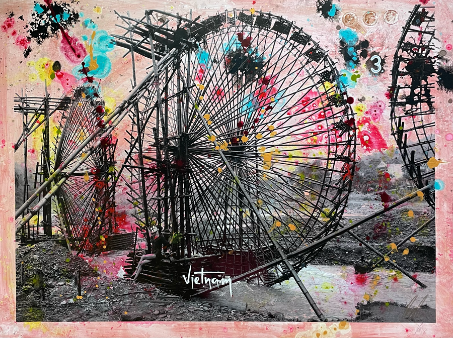 Raphael Mazzucco Vietnam Water Wheel, 2015, Raphael Mazzucco